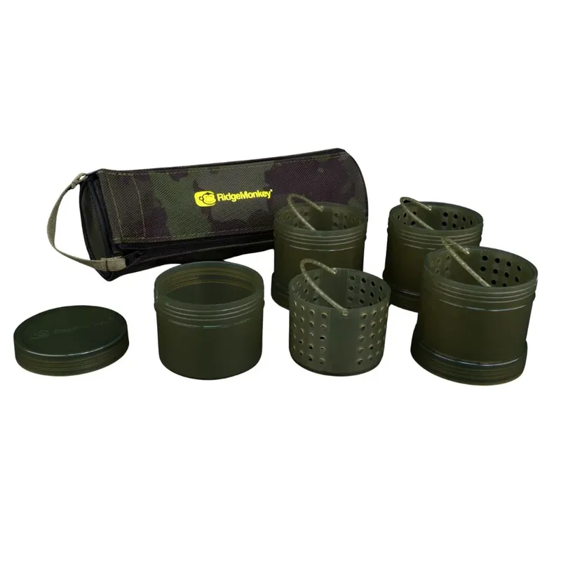 Cenový Hit Ridge Monkey Modular Hookbaits Pots Camo
